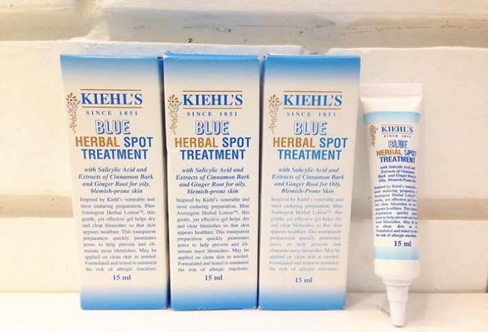 Kem trị mụn Kiehl’s Blue Herbal Spot Treatment 