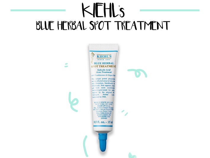 Kem trị mụn Kiehl's Blue Herbal Spot Treatment