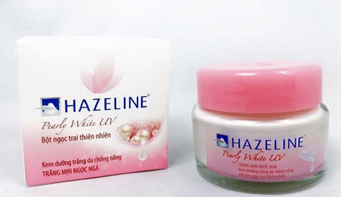 Kem dưỡng da Hazeline Pearly White UV bột ngọc trai